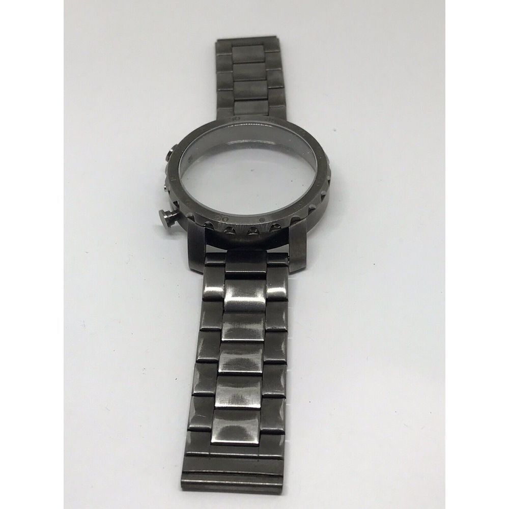 Fossil Watch Bracelet Links Case Crystal Parts Used Clasp Woman’s Band 24mm Z645
